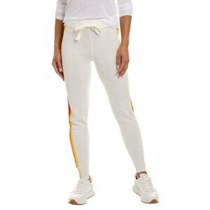 Scott & Scott London Rainbow Silk-Blend White Jogger Pant M